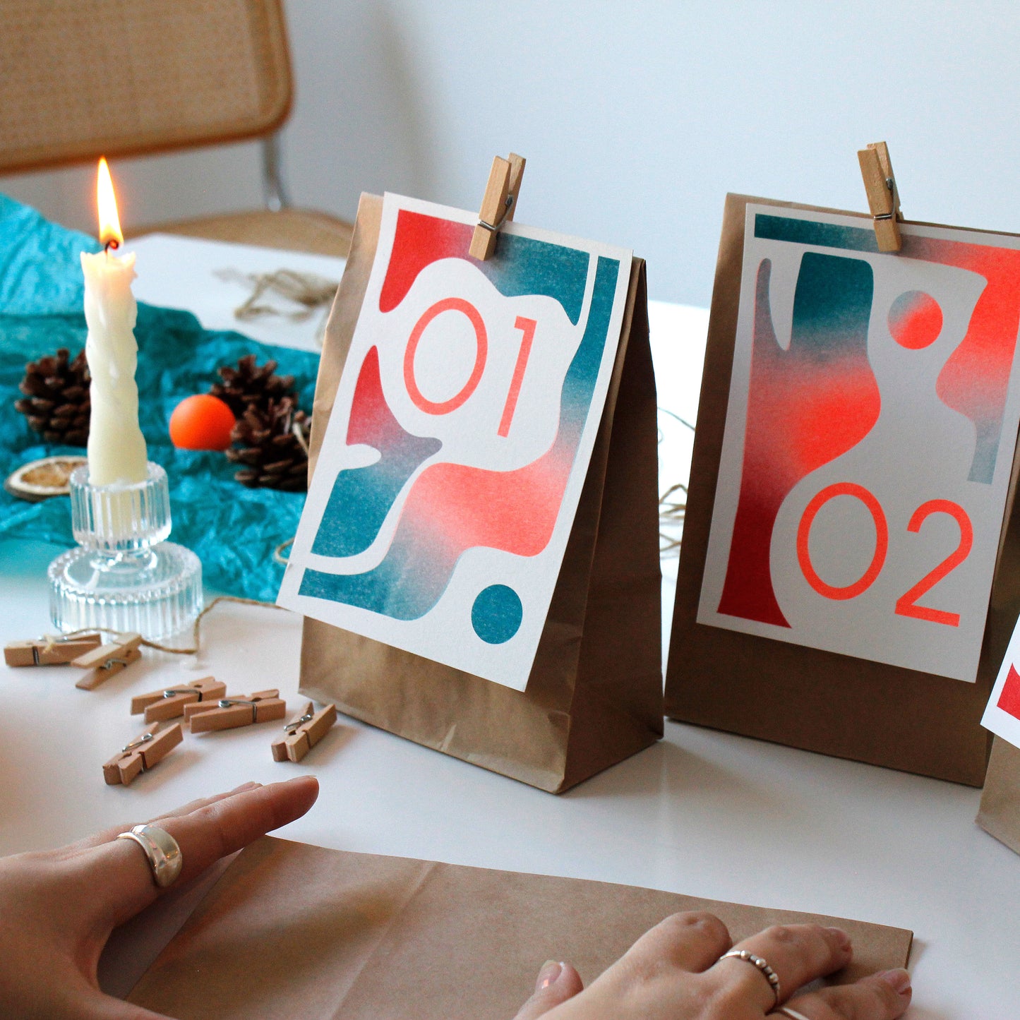 Riso Adventskalender: 24 Mikropausen für die Adventszeit