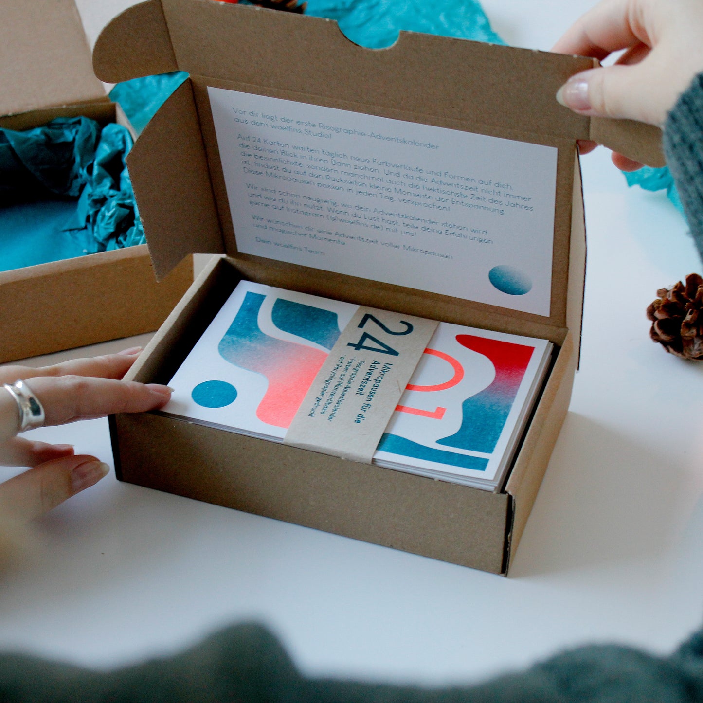 Riso Adventskalender: 24 Mikropausen für die Adventszeit