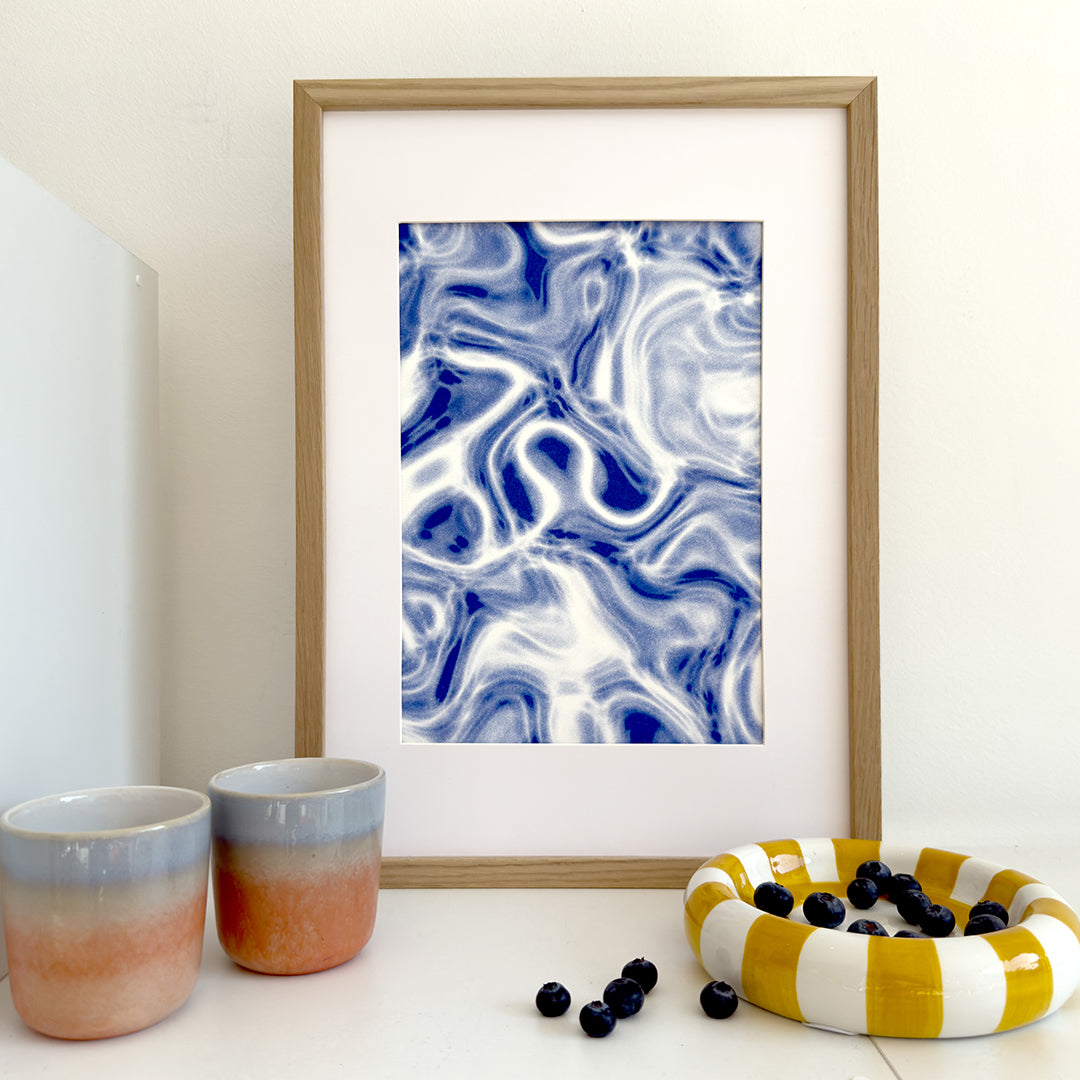 Poolside (offene Auflage) | Risographie Print