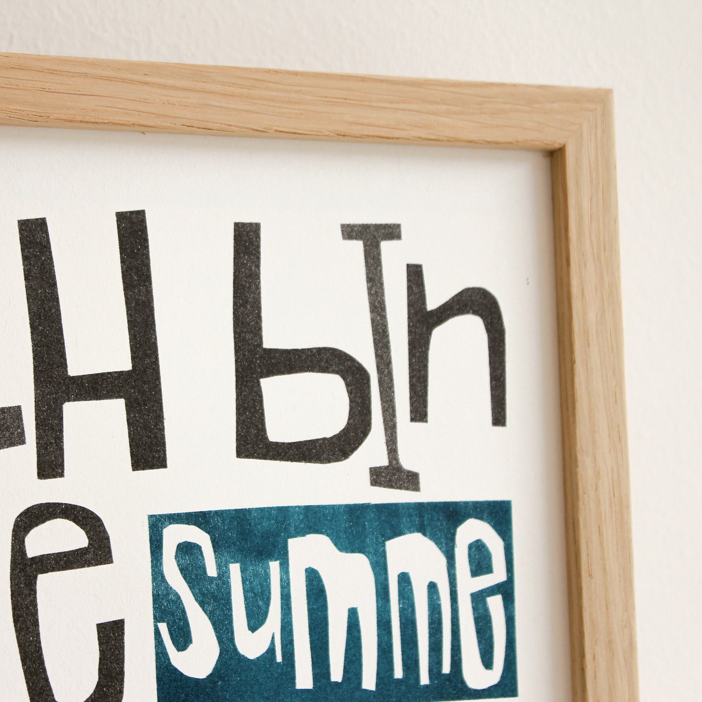 Summe meiner Pausen (Limitierte Risographie) | Kunst Poster