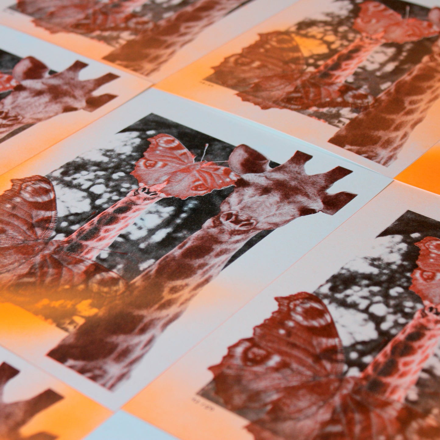 "Einlass nur mit Verkleidung" (Limitierte Risographie) | Risographie Print