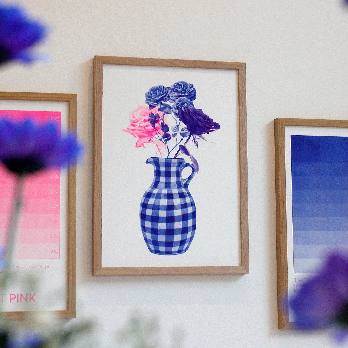 Riso Rosen (Limitierte Risographie) | Risographie Print