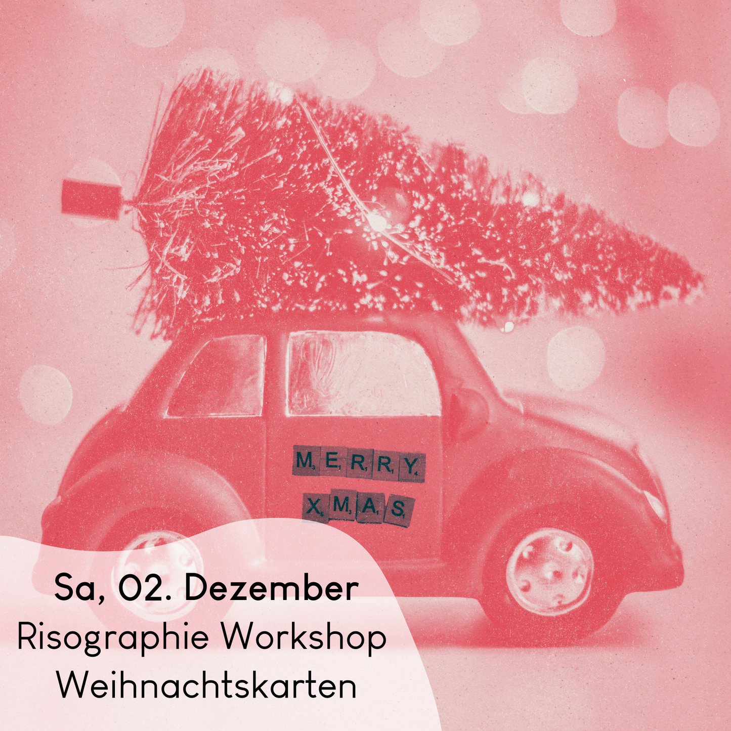 Risographie Weihnachtskarten Workshop