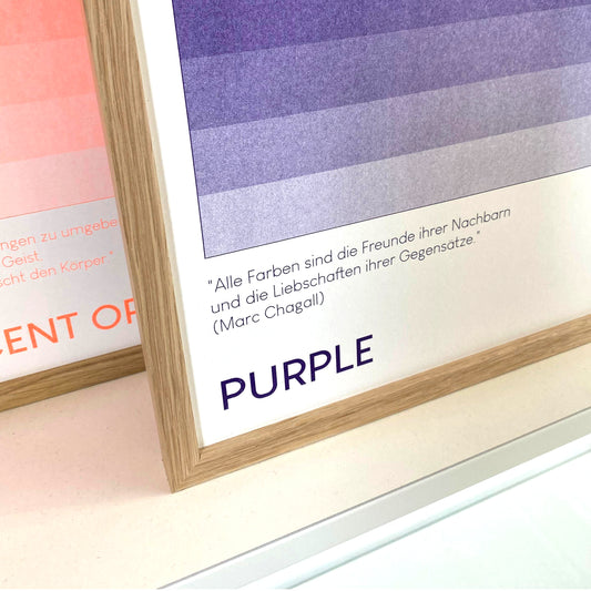 Purple (offene Auflage) | Risographie Print