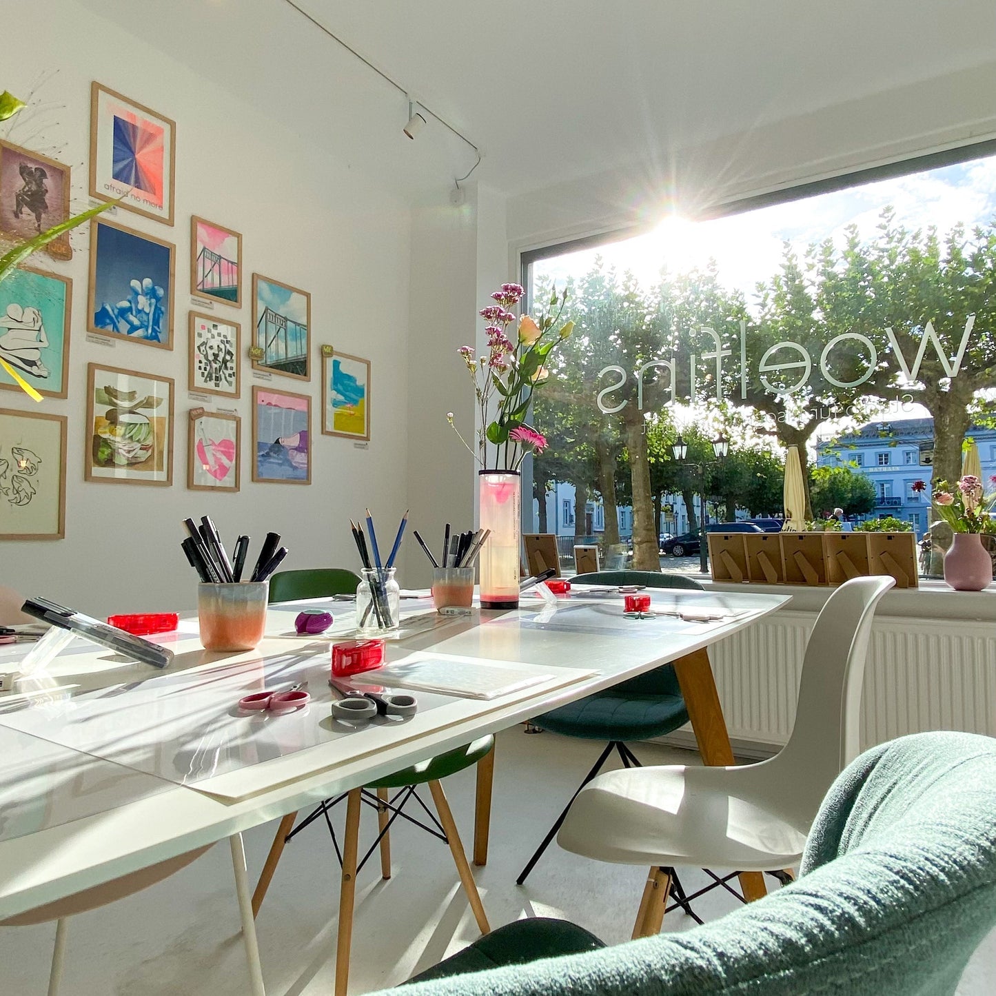 Risographie Workshop im Studio Krefeld