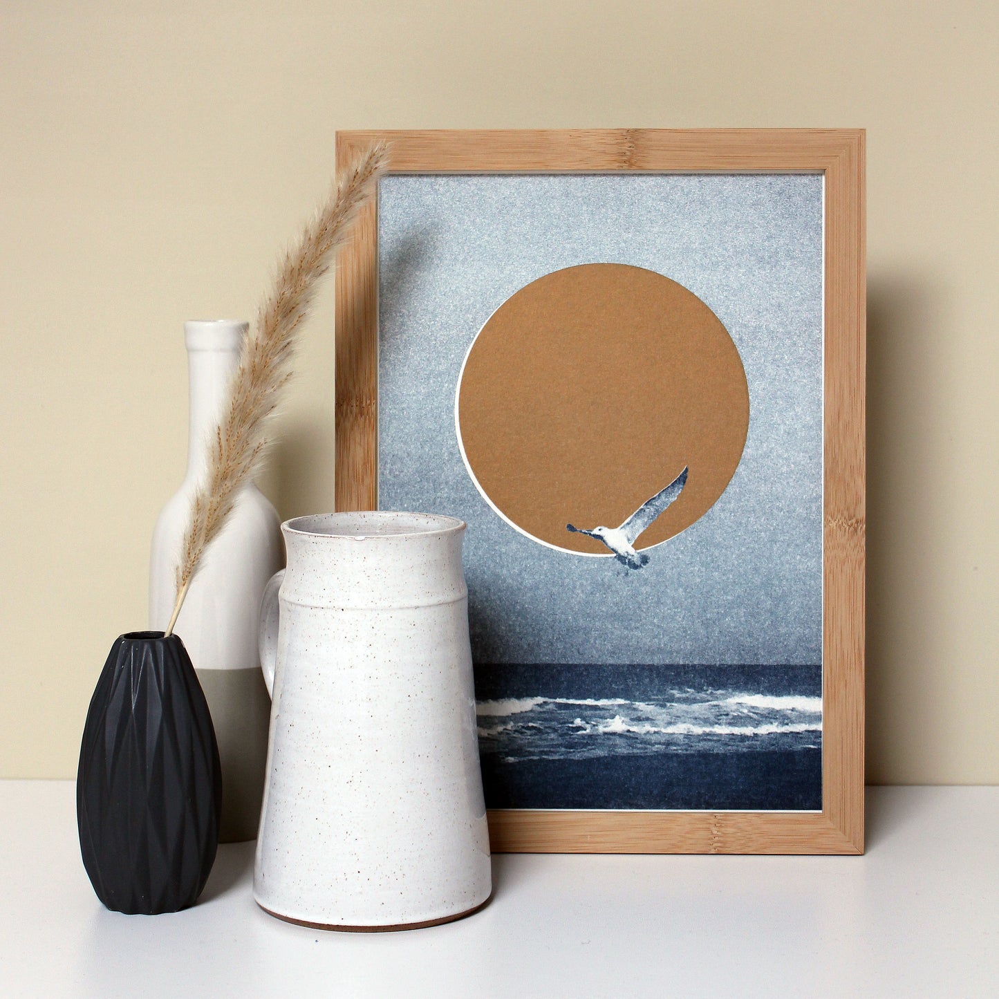 Möwe (Risographie) | Risographie Print