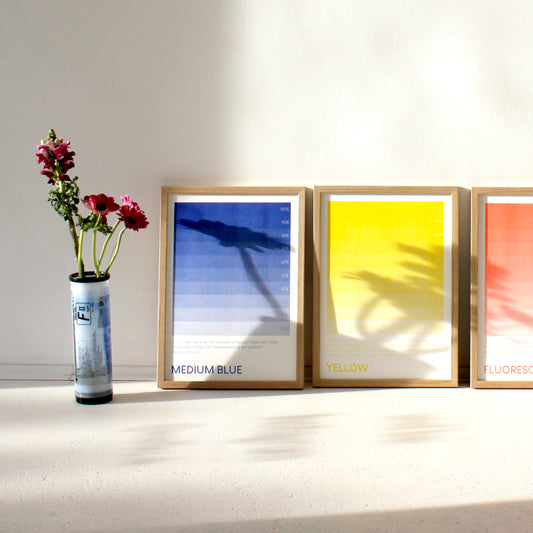 Medium Blue (offene Auflage) | Risographie Print