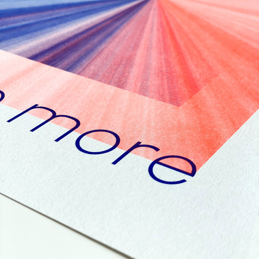 afraid no more (Limitierte Risographie) | Risographie Print