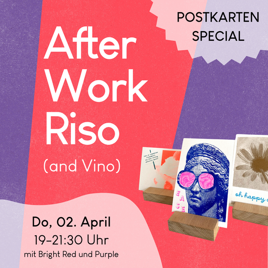 02.04.2026, 19-21:30 Uhr: Afterwork Postkarten Special