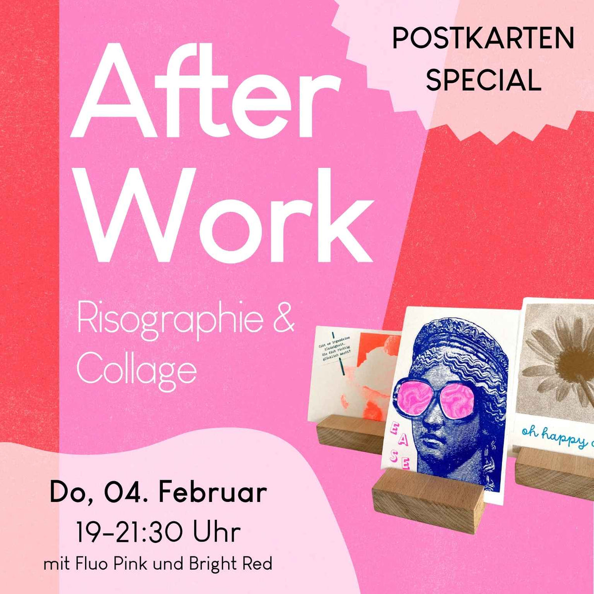 04.02.2027, 19-21:30 Uhr: Afterwork Postkarten Special