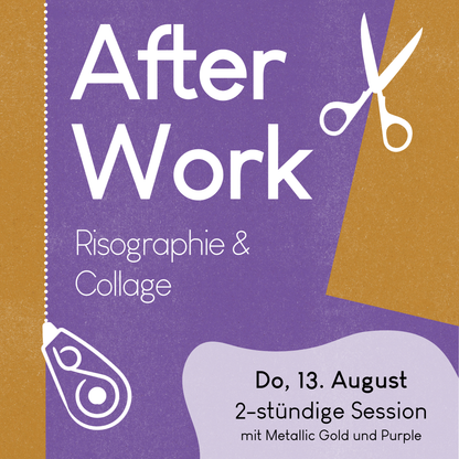 13.08.2026, 19-21 Uhr: Afterwork Riso Session