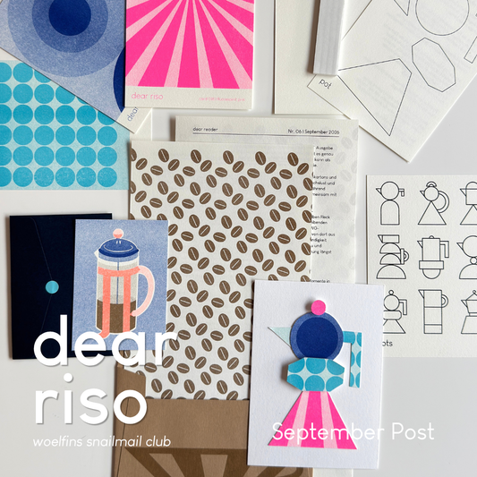 dear riso - woelfins snailmail Club