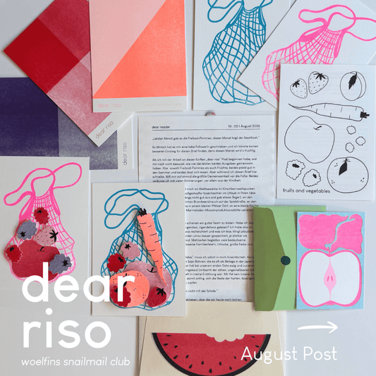 dear riso - woelfins snailmail Club