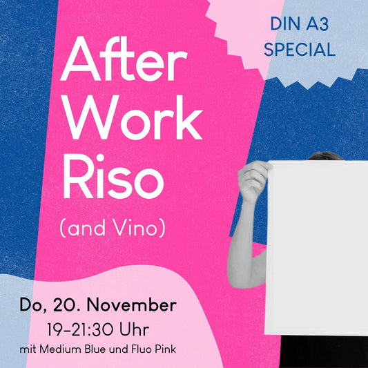 20.11.2025, 19-21:30 Uhr: Afterwork DIN A3 Special