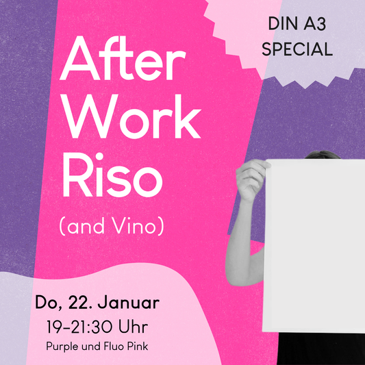 22.01.2026, 19-21:30 Uhr: Afterwork DIN A3 Special