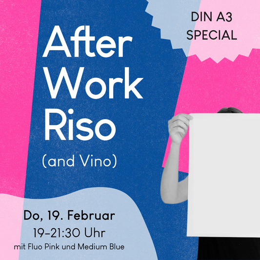 19.02.2026, 19-21:30 Uhr: Afterwork DIN A3 Special
