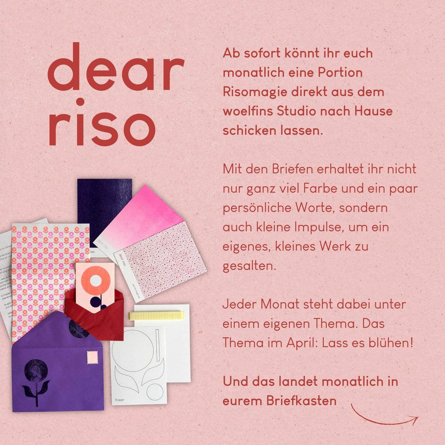 dear riso - woelfins snailmail Club