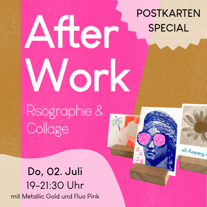 02.07.2026, 19-21:30 Uhr: Afterwork Postkarten Special
