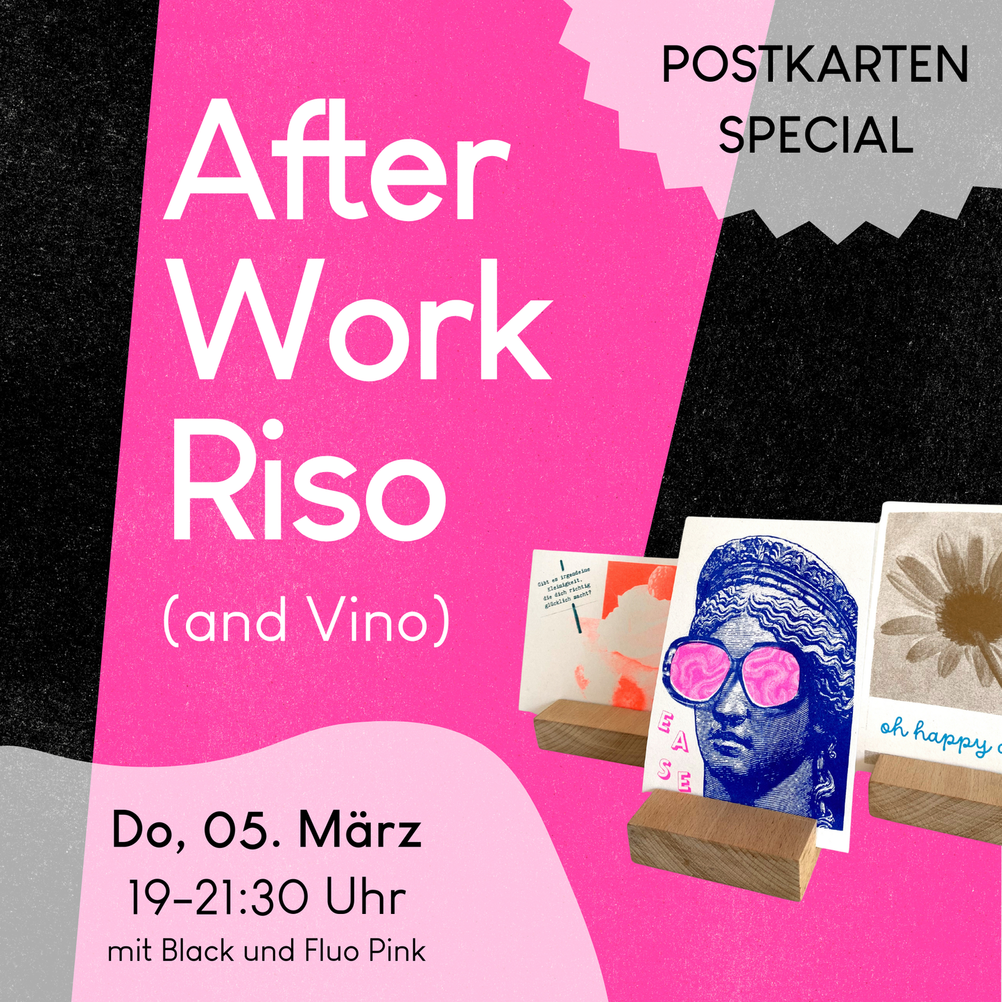05.03.2026, 19-21:30 Uhr: Afterwork Postkarten Special