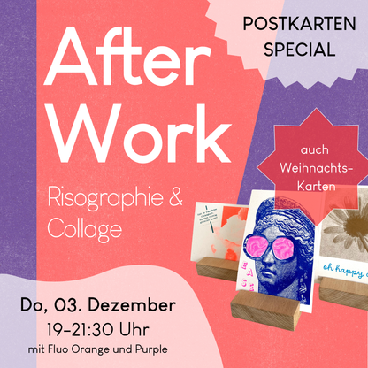 03.12.2026, 19-21:30 Uhr: Afterwork Postkarten Special