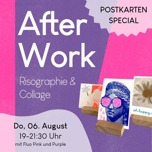 06.08.2026, 19-21:30 Uhr: Afterwork Postkarten Special