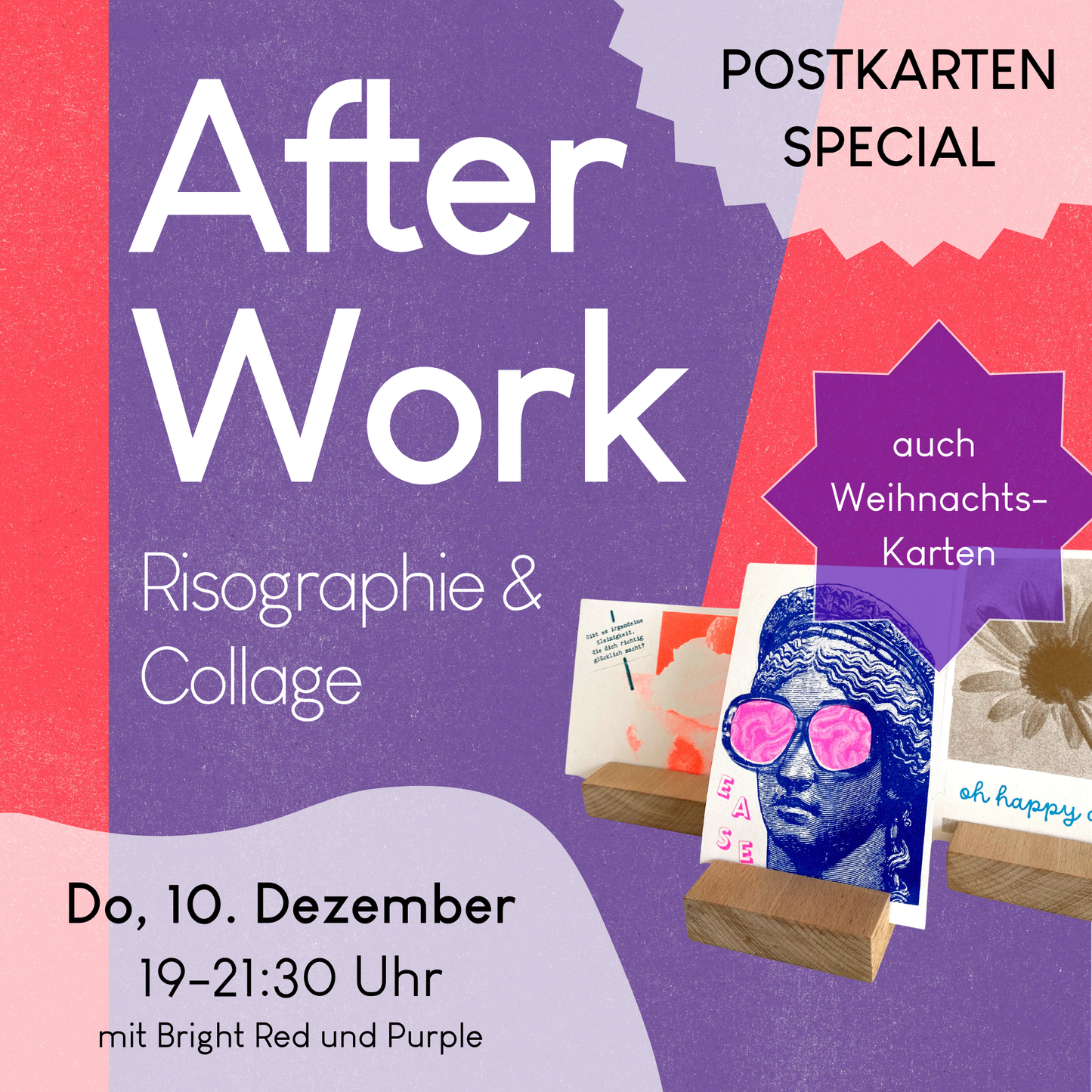10.12.2026, 19-21:30 Uhr: Afterwork Postkarten Special