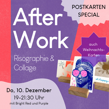 10.12.2026, 19-21:30 Uhr: Afterwork Postkarten Special