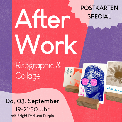 03.09.2026, 19-21:30 Uhr: Afterwork Postkarten Special