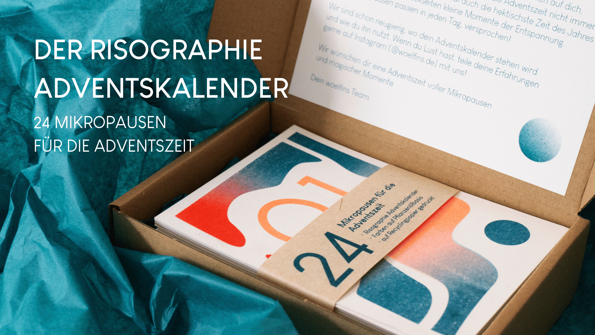 Video laden: Der Risographie Adventskalender von woelfins im Video