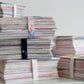 Riso Notizzettelblock: Ein Stapel Kunst