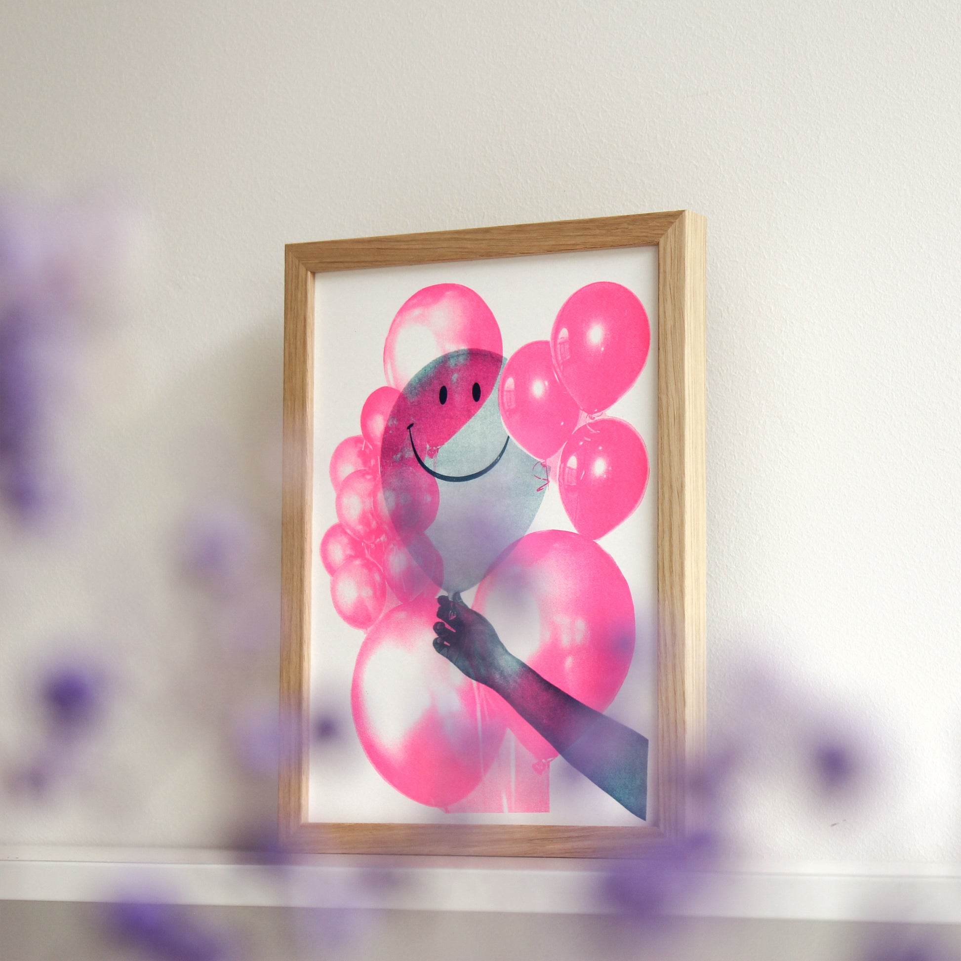 Risographie Limitierung Luftballon