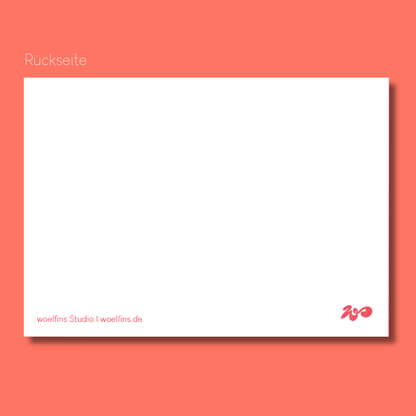Postkarte "Hauptsache Dackel" | Karte für Dackel Liebhaber:innen