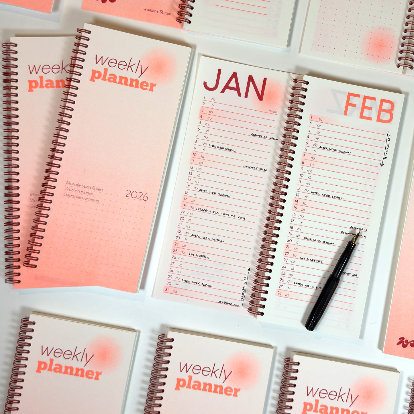 Wochenplaner/Tischkalender 2026 [Vorbestellung]