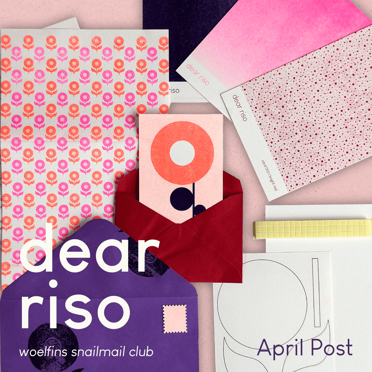 dear riso - woelfins snailmail Club
