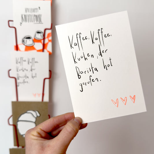 Postkarte "Der Barista" | Karte für deinen Lieblingsbarista