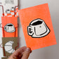 Postkarte "Grinsetasse" | Karte für Morgenmenschen (und Morgenmuffel)