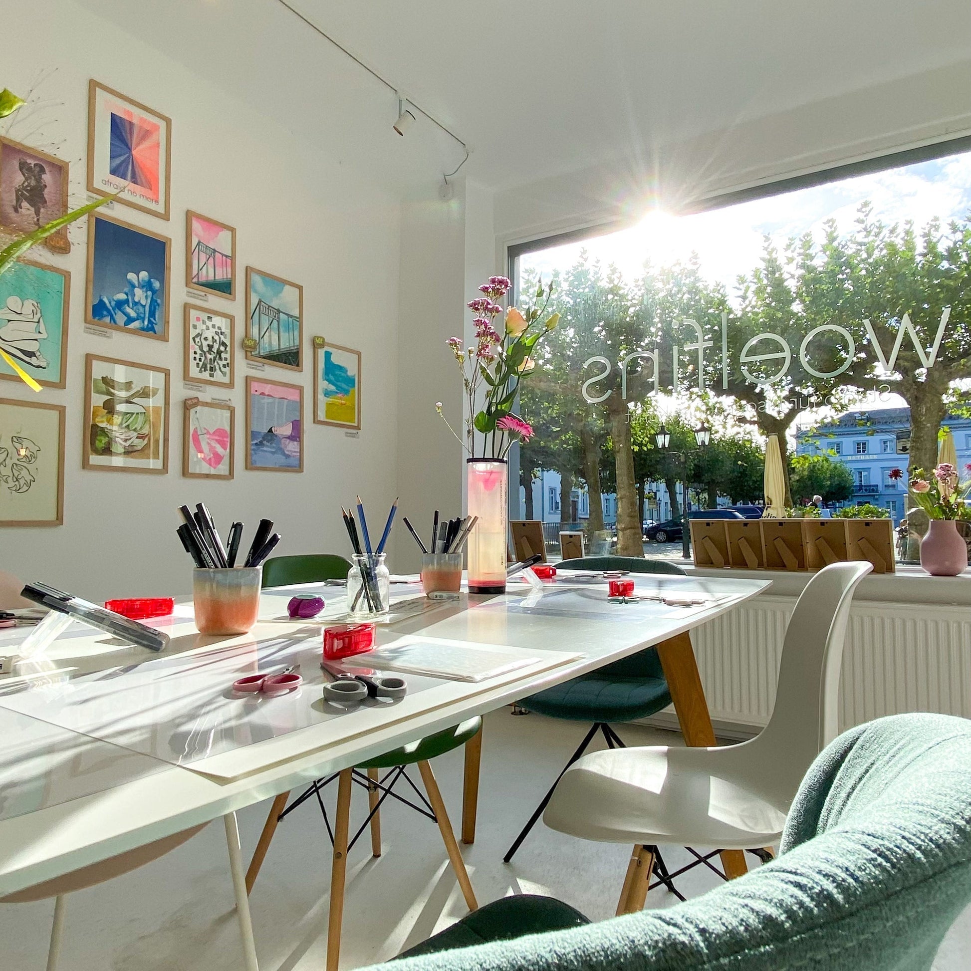 Risographie Workshop im Studio Krefeld
