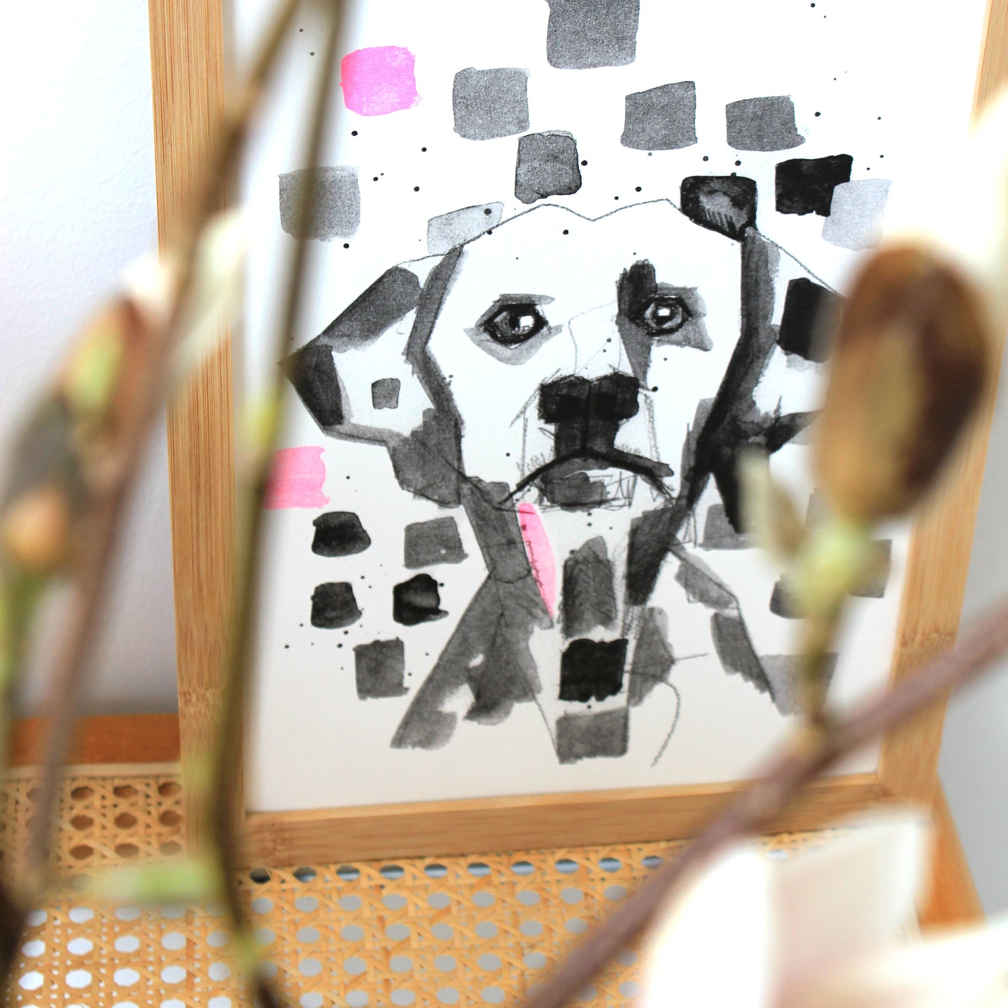 Dalmatiner (Limitierte Risographie) | Kunst Poster