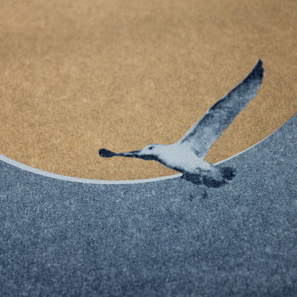 Möwe (Risographie) | Kunst Poster