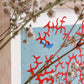 Coral (Risographie) | Kunst Poster