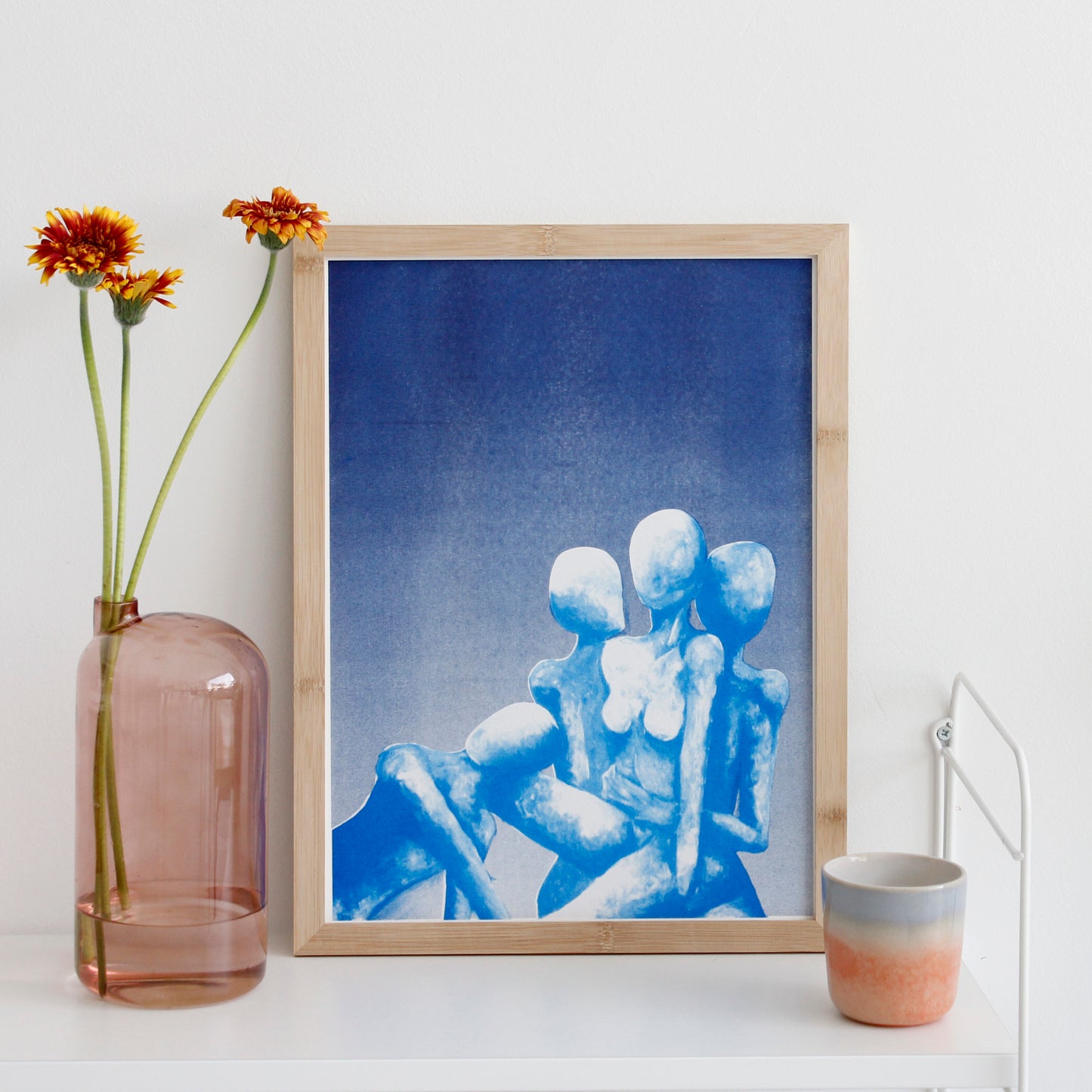 They Haunt Me (Limitierte Risographie) | Kunst Poster