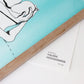 Kunst Poster "AbstandNähe" Stempel und Nummerierung.